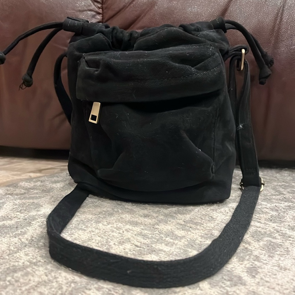 Small corduroy purse